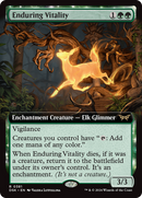 Enduring Vitality (Extended Art) (DSK-381)  - Duskmourn: House of Horror: (Extended Art, enchantment)