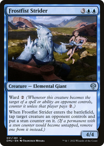 Frostfist Strider (DMU-051)  - Dominaria United