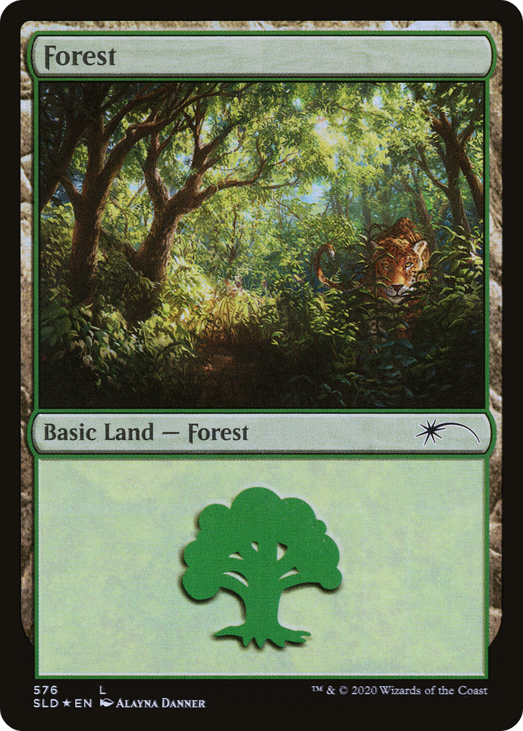 Forest (576) (SLD-576)  Foil - Secret Lair Drop