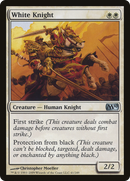 White Knight (M10-041)  Foil - Magic 2010