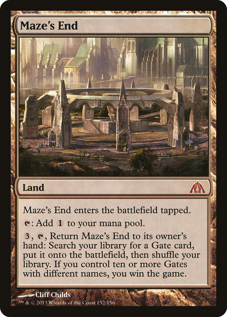 Maze's End (DGM-152)  Foil - Dragon's Maze