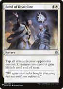 Bond of Discipline (LIST-WAR-6)  - The List