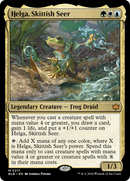 Helga, Skittish Seer (BLB-217)  - Bloomburrow