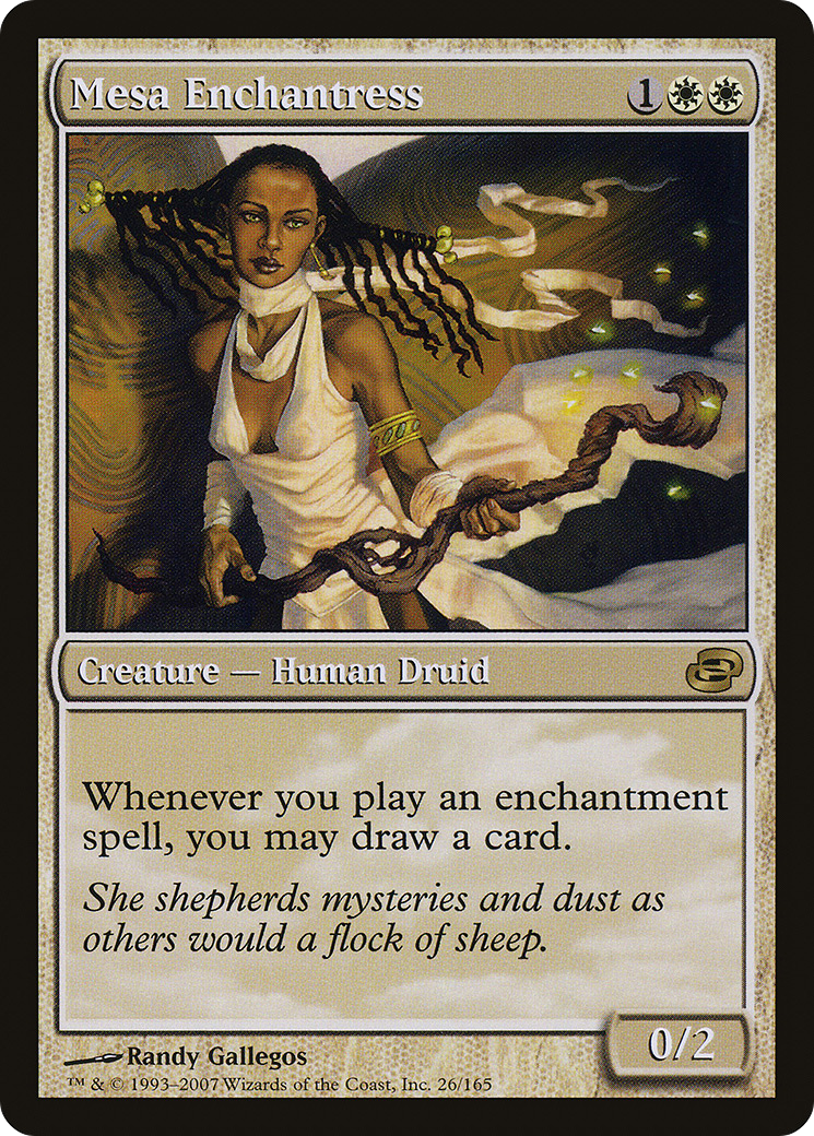 Mesa Enchantress (PLC-026)  - Planar Chaos: (colorshifted)