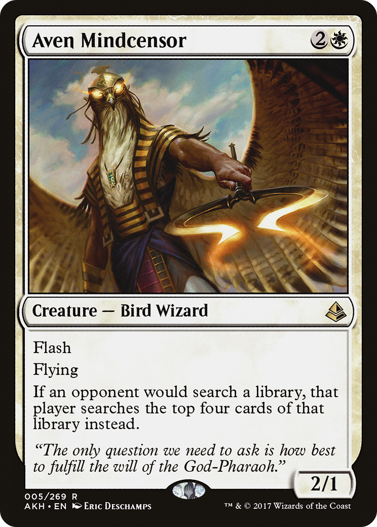 Aven Mindcensor (AKH-005)  - Amonkhet