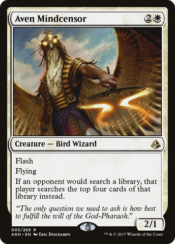 Aven Mindcensor (AKH-005)  Foil - Amonkhet