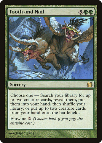 Tooth and Nail (MMA-170)  Foil - Modern Masters
