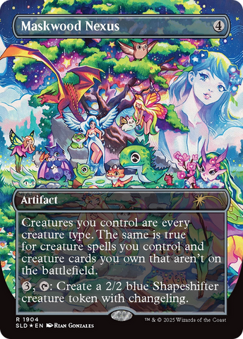 Maskwood Nexus (Double Rainbow Foil) (SLD-1904)  Foil - Secret Lair Drop (Borderless)
