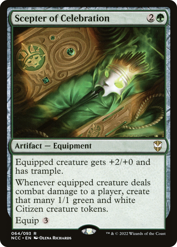 Scepter of Celebration (NCC-064)  - New Capenna Commander