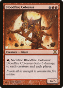 Bloodfire Colossus (10E-191)  - Tenth Edition