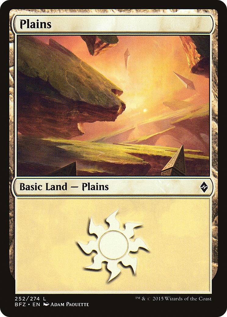 Plains (252) (BFZ-252)  - Battle for Zendikar