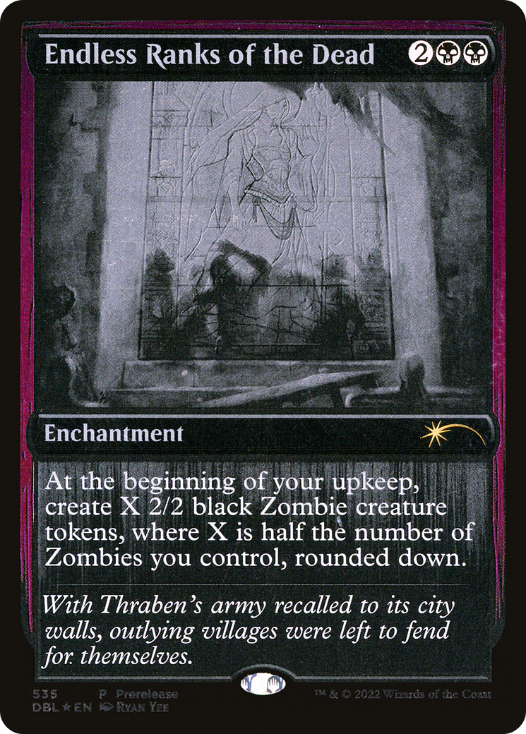 Endless Ranks of the Dead (PRE-535)  Foil - Innistrad: Double Feature