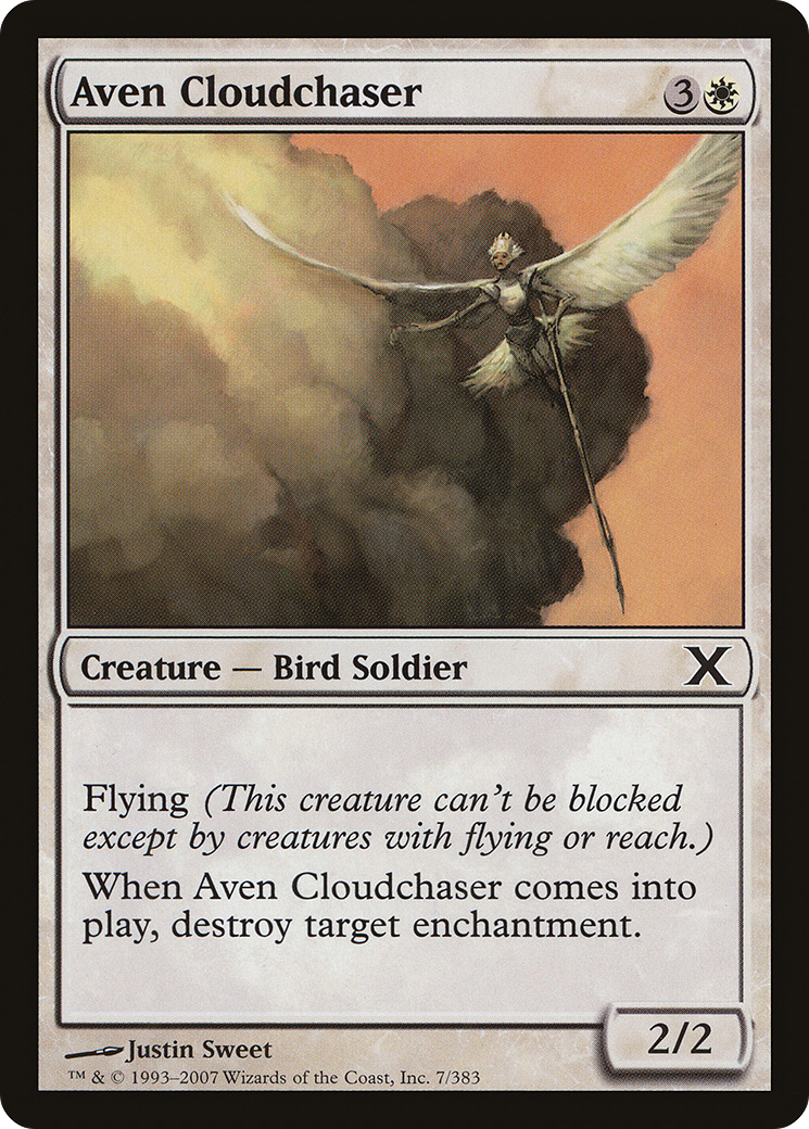 Aven Cloudchaser (10E-007)  - Tenth Edition
