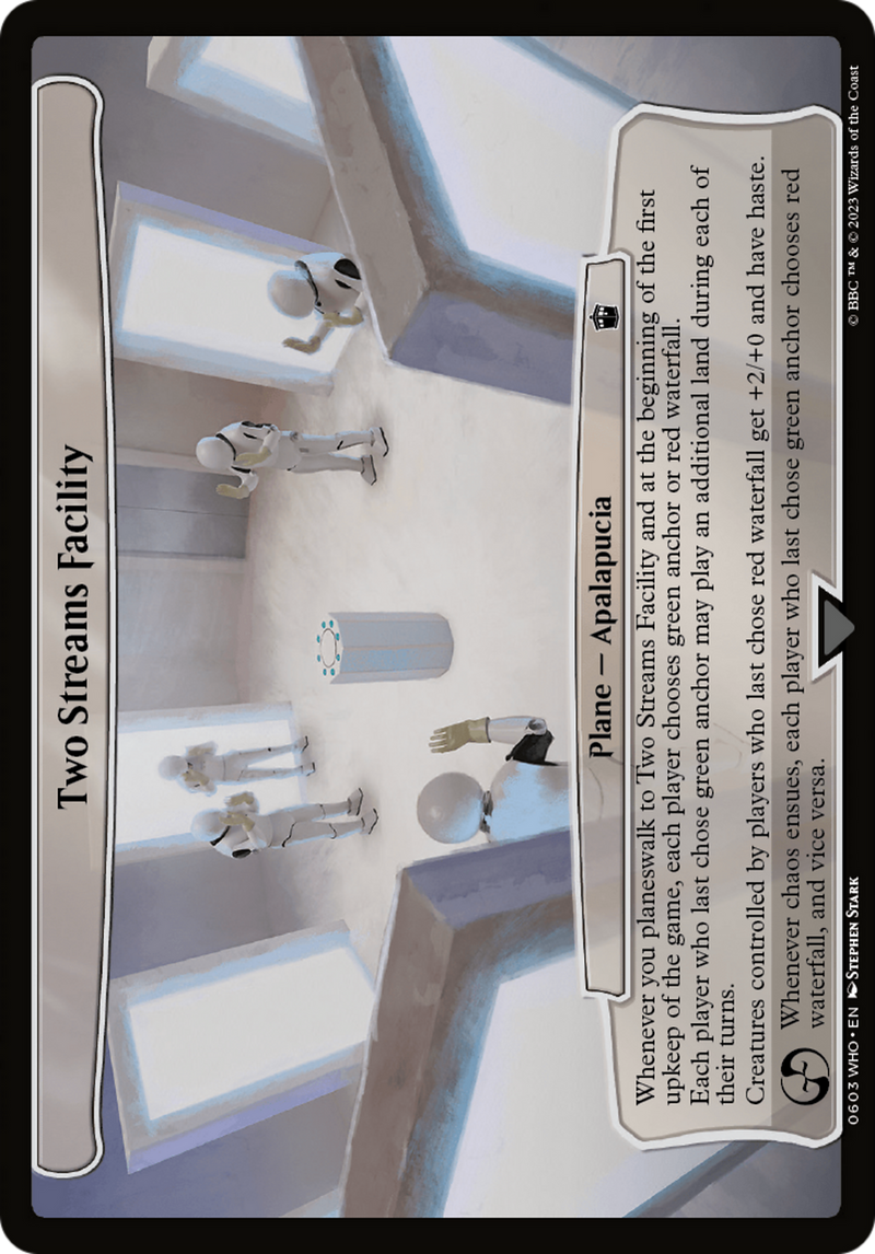 Two Streams Facility (WHO-603)  - Doctor Who