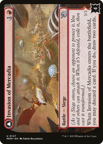 Invasion of Mercadia (MOM-147)  - March of the Machine