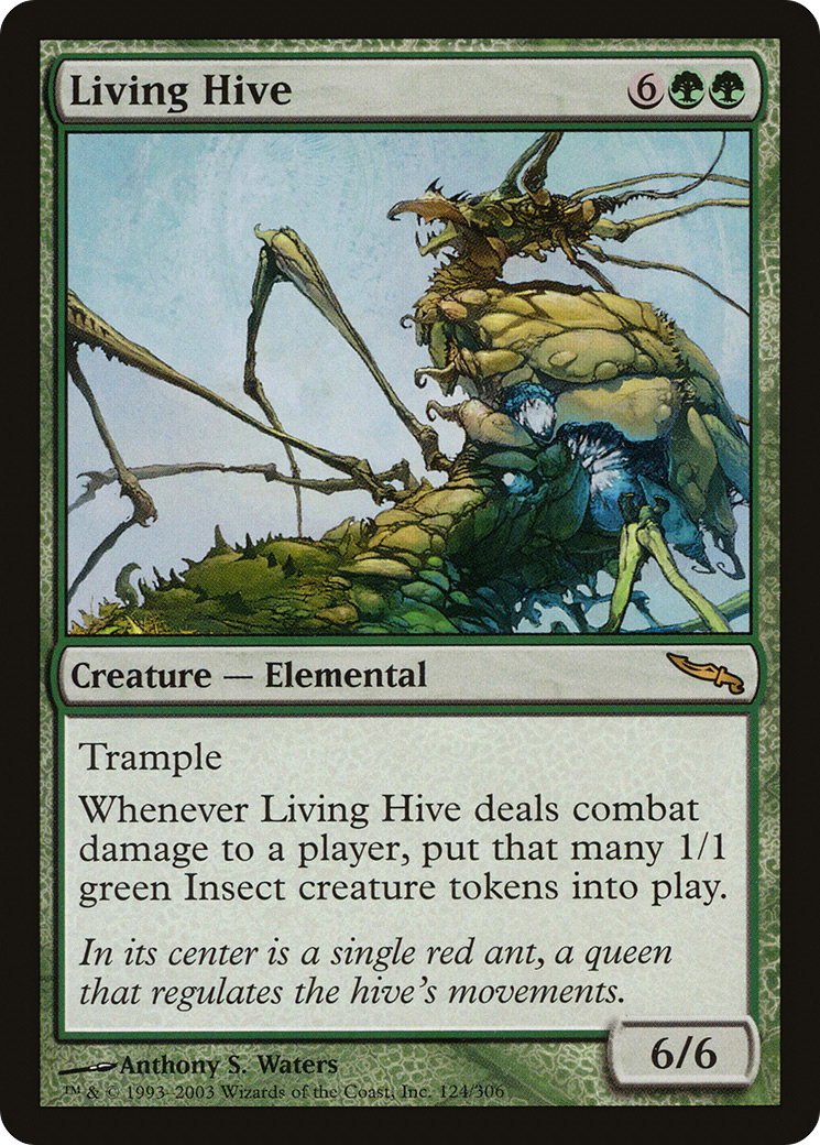 Living Hive (MRD-124)  Foil - Mirrodin