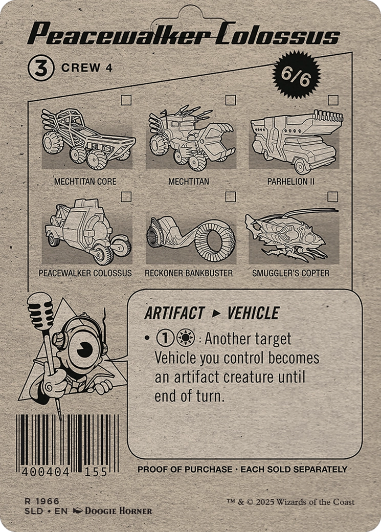 Peacewalker Colossus // Peacewalker Colossus (SLD-1966) - Secret Lair Drop (Borderless)