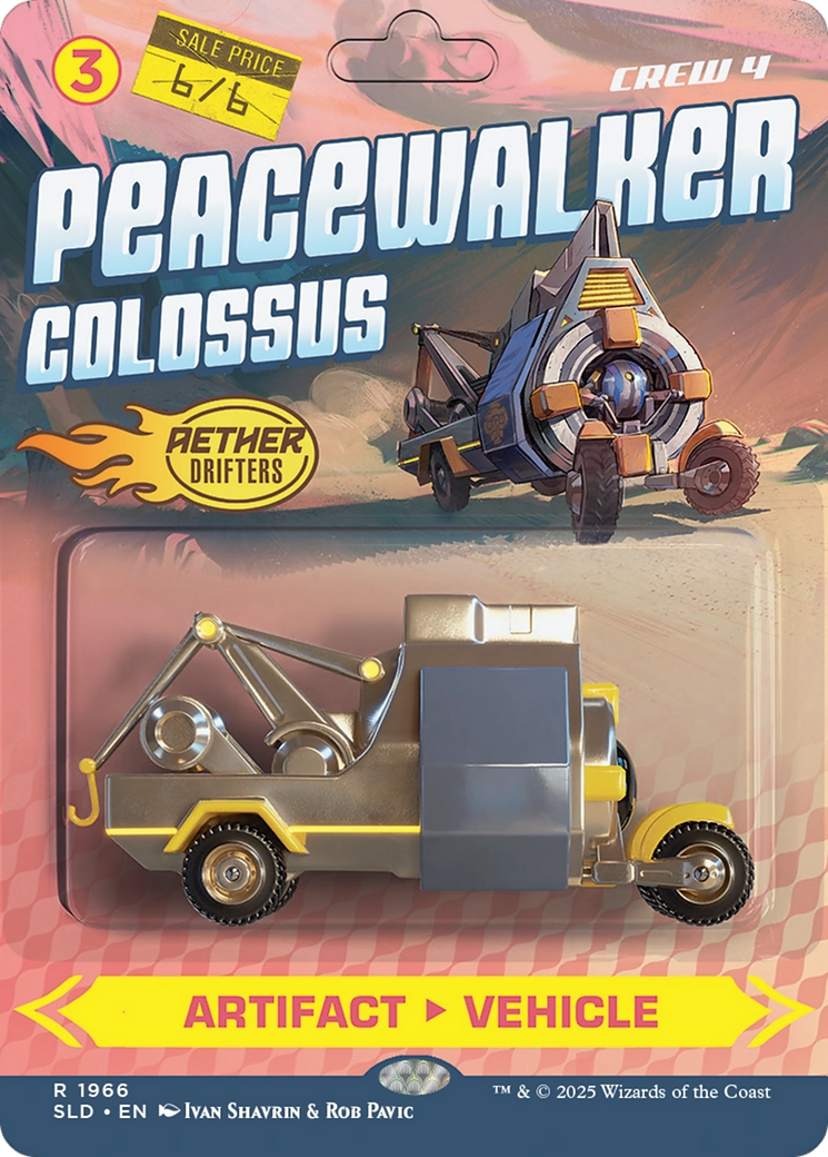 Peacewalker Colossus (SLD-1966)  Foil - Secret Lair Drop (Borderless)