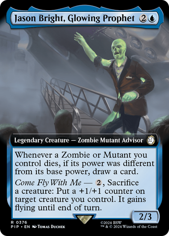 Jason Bright, Glowing Prophet (Extended Art) (PIP-376) - Fallout: (Extended Art)