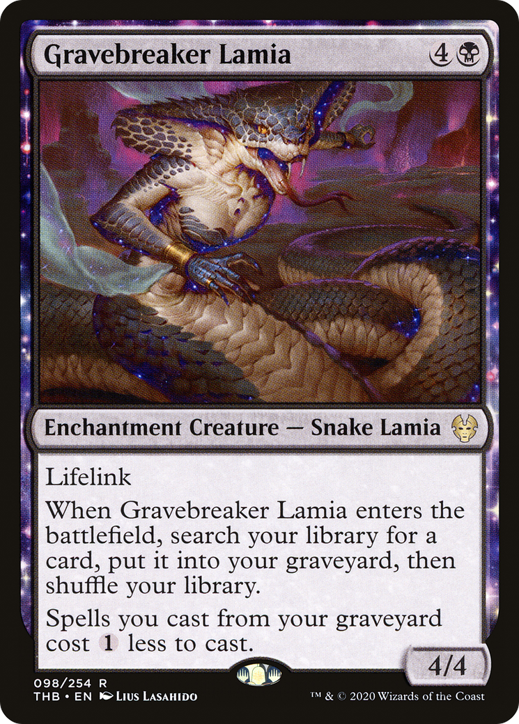 Gravebreaker Lamia (THB-098)  Foil - Theros Beyond Death