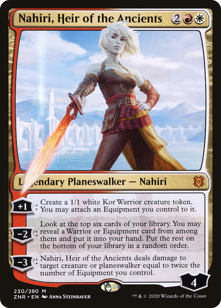 Nahiri, Heir of the Ancients (ZNR-230)  Foil - Zendikar Rising