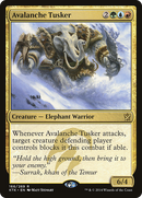 Avalanche Tusker (KTK-166) - Khans of Tarkir Foil