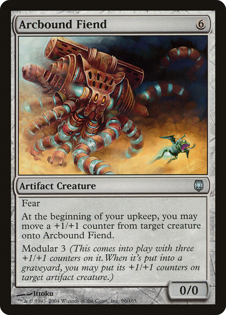 Arcbound Fiend (DST-096)  Foil - Darksteel