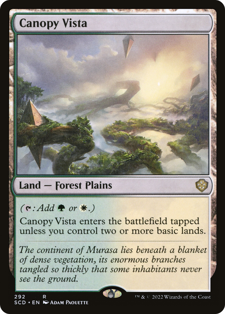 Canopy Vista (SCD-292)  - Starter Commander Decks
