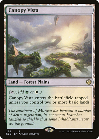 Canopy Vista (SCD-292)  - Starter Commander Decks