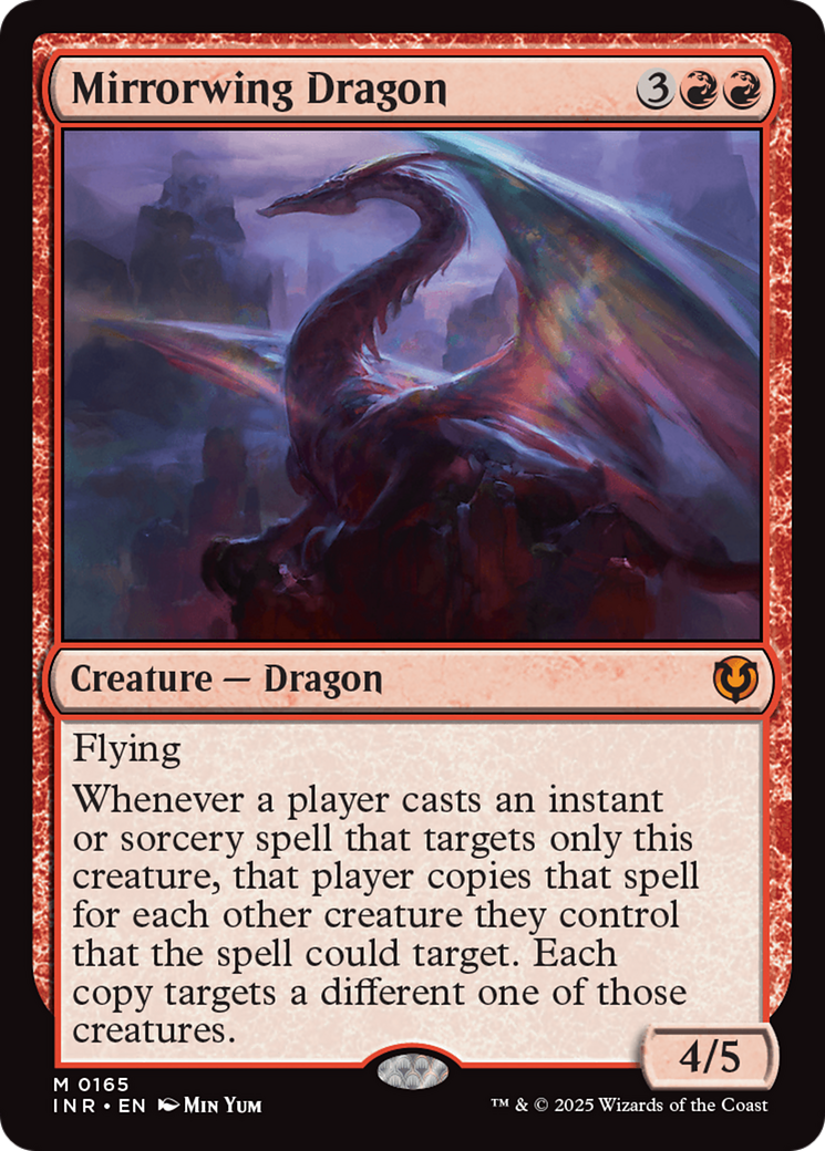 Mirrorwing Dragon (INR-165) - Innistrad Remastered Foil