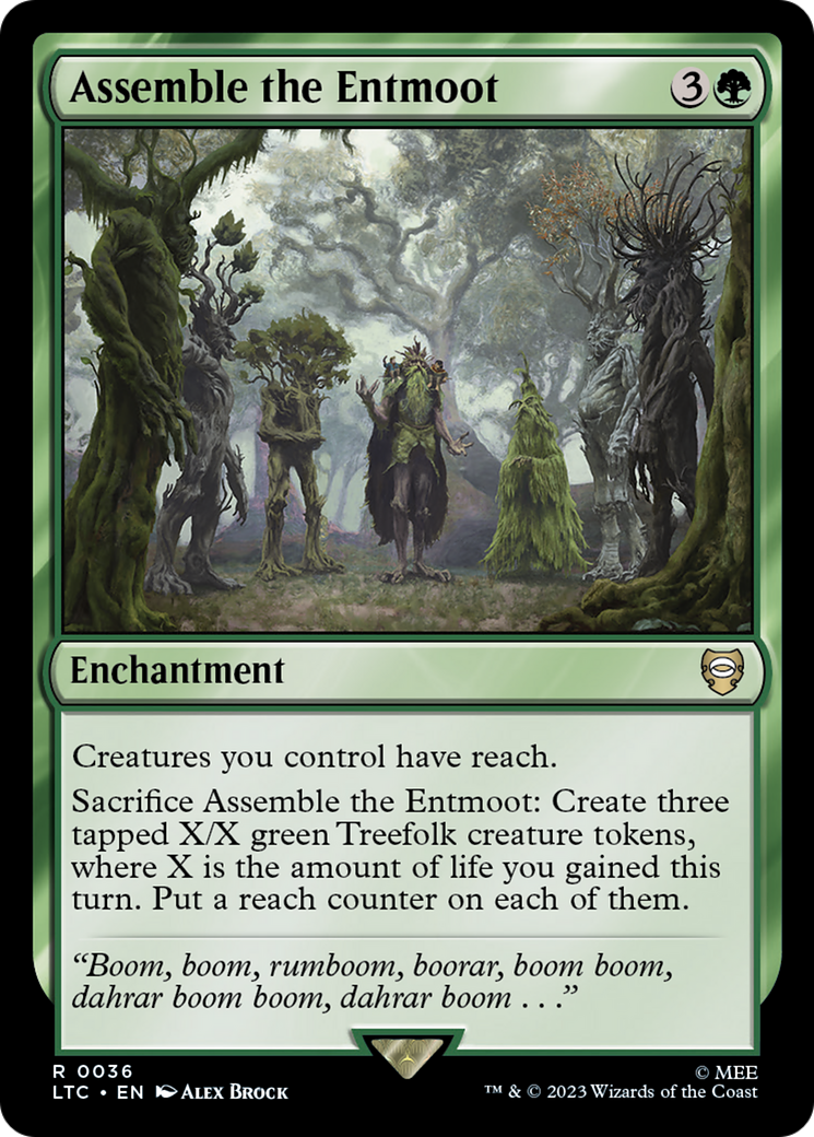 Assemble the Entmoot (LTC-036)  - Tales of Middle-earth Commander