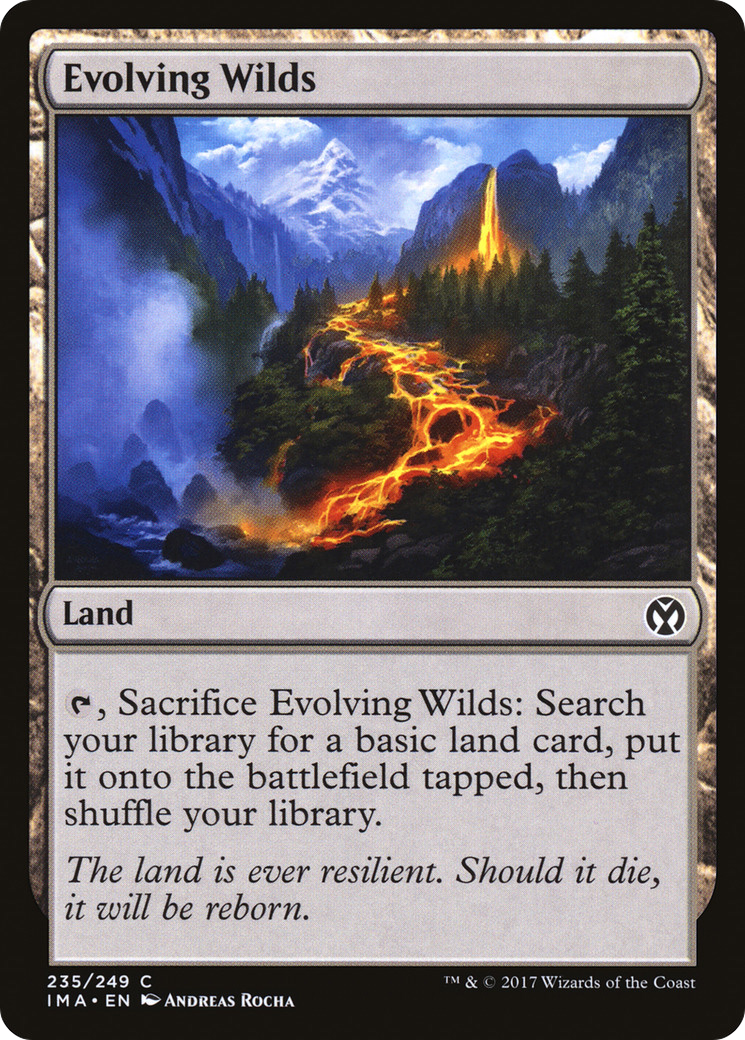 Evolving Wilds (IMA-235)  - Iconic Masters
