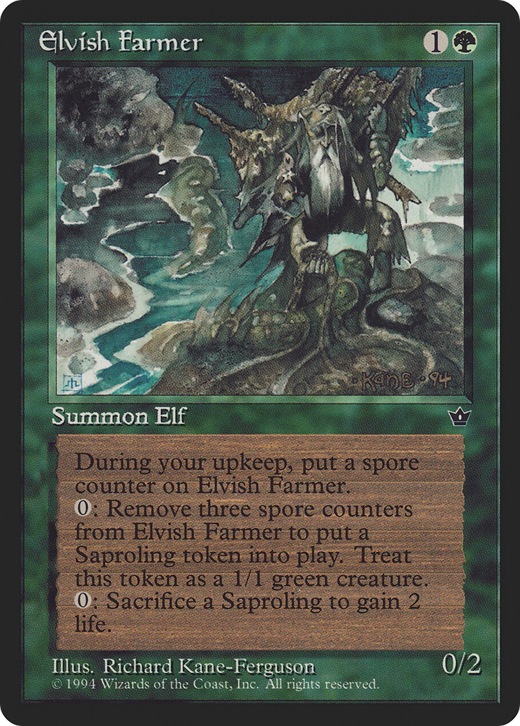Elvish Farmer (FEM-)  - Fallen Empires