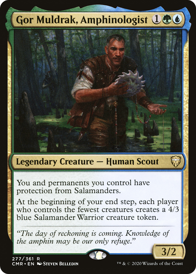 Gor Muldrak, Amphinologist (CMR-277)  - Commander Legends