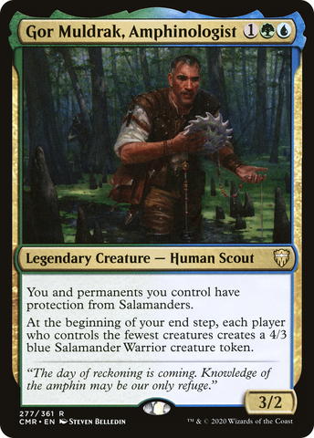 Gor Muldrak, Amphinologist (CMR-277)  - Commander Legends