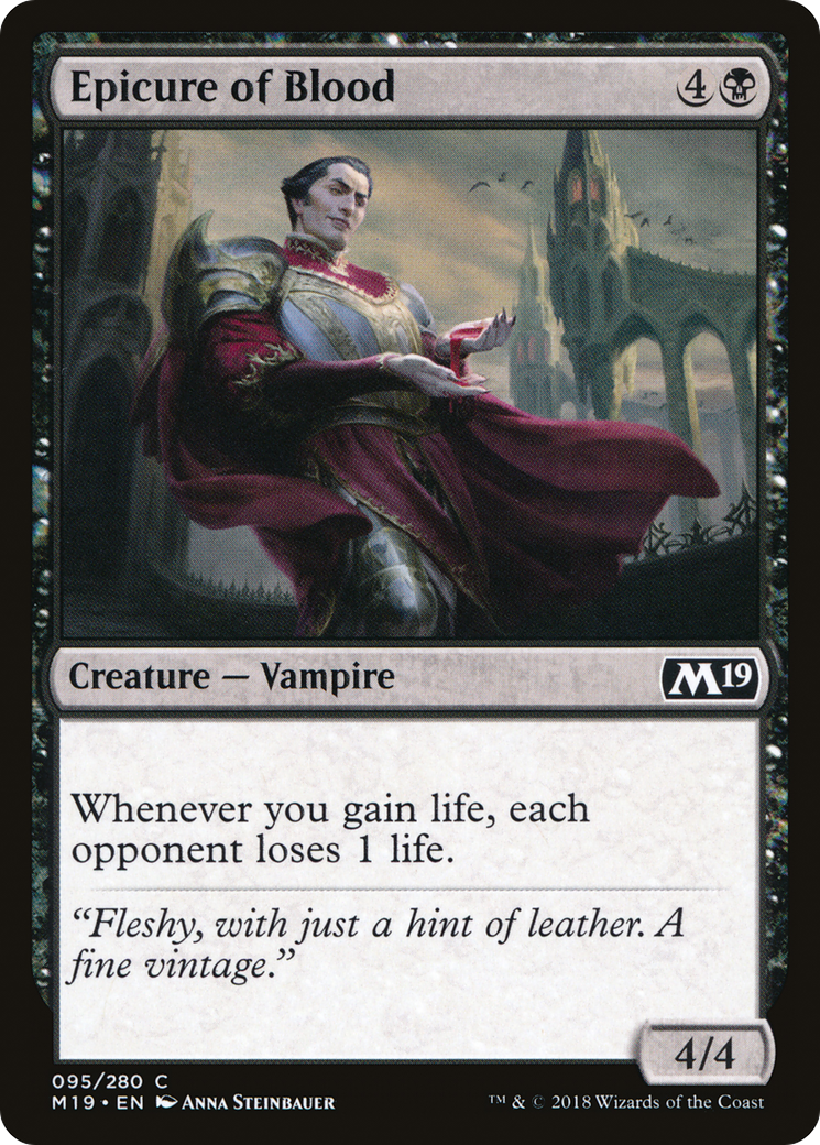 Epicure of Blood (M19-095)  - Core Set 2019