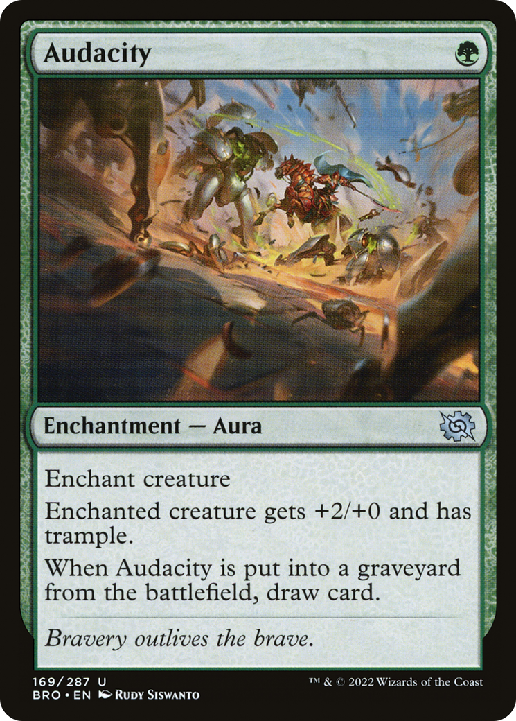 Audacity (BRO-169)  Foil - The Brothers' War