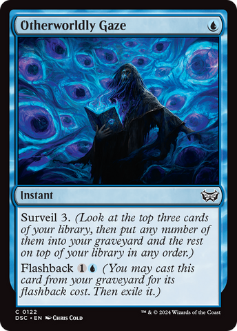 Otherworldly Gaze (DSC-122)  - Duskmourn: House of Horror Commander