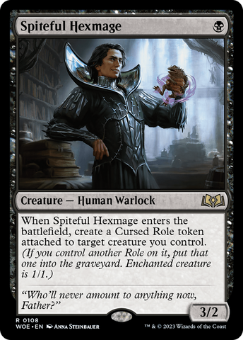 Spiteful Hexmage (WOE-108)  Foil - Wilds of Eldraine