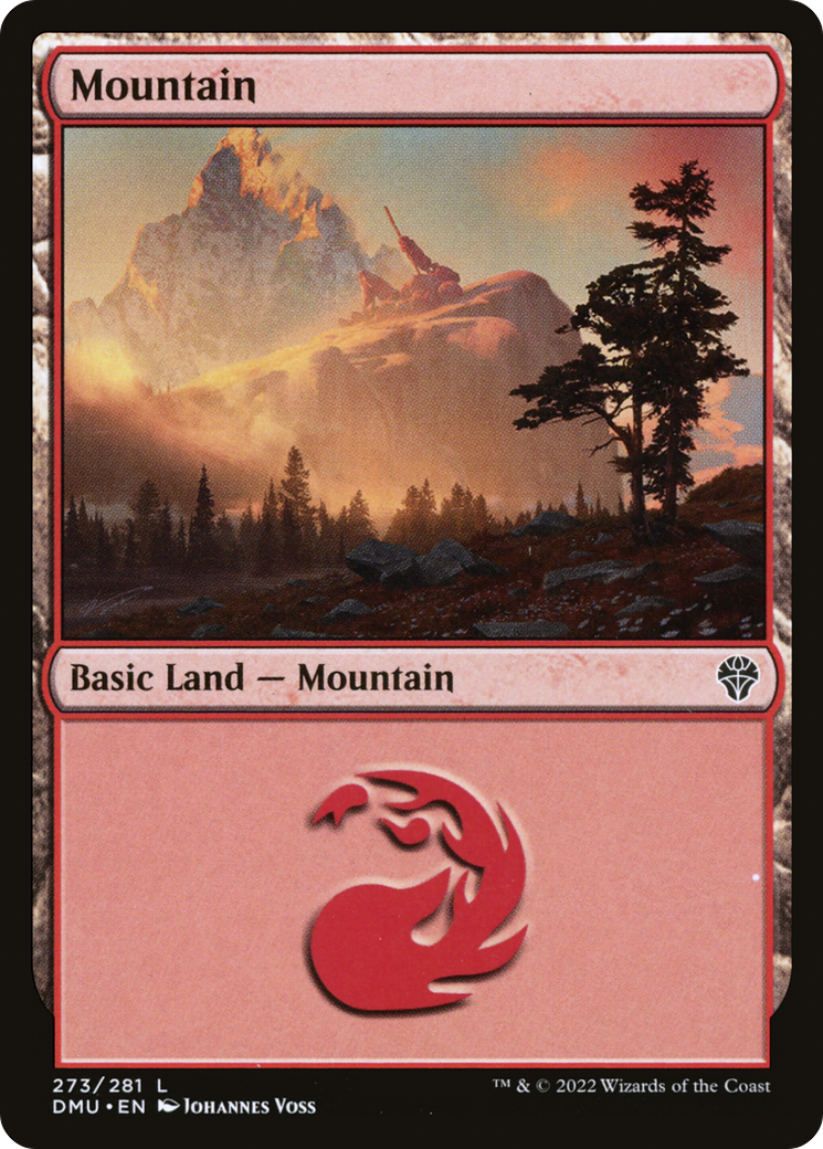 Mountain (273) (DMU-273)  Foil - Dominaria United