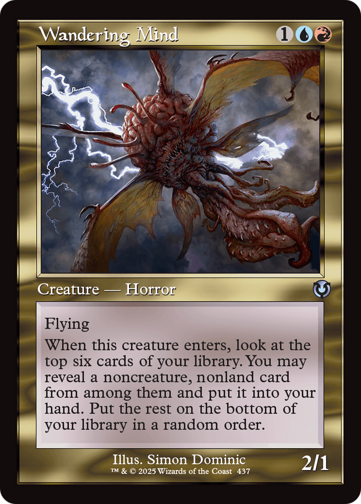 Wandering Mind (Retro Frame) (INR-437)  - Innistrad Remastered