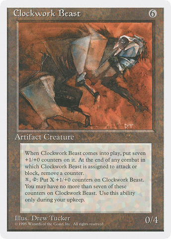 Clockwork Beast (4ED-)  - Fourth Edition