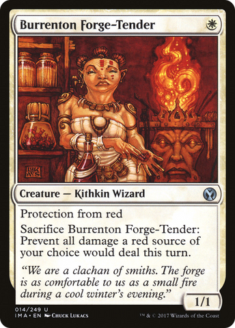 Burrenton Forge-Tender (IMA-014)  Foil - Iconic Masters