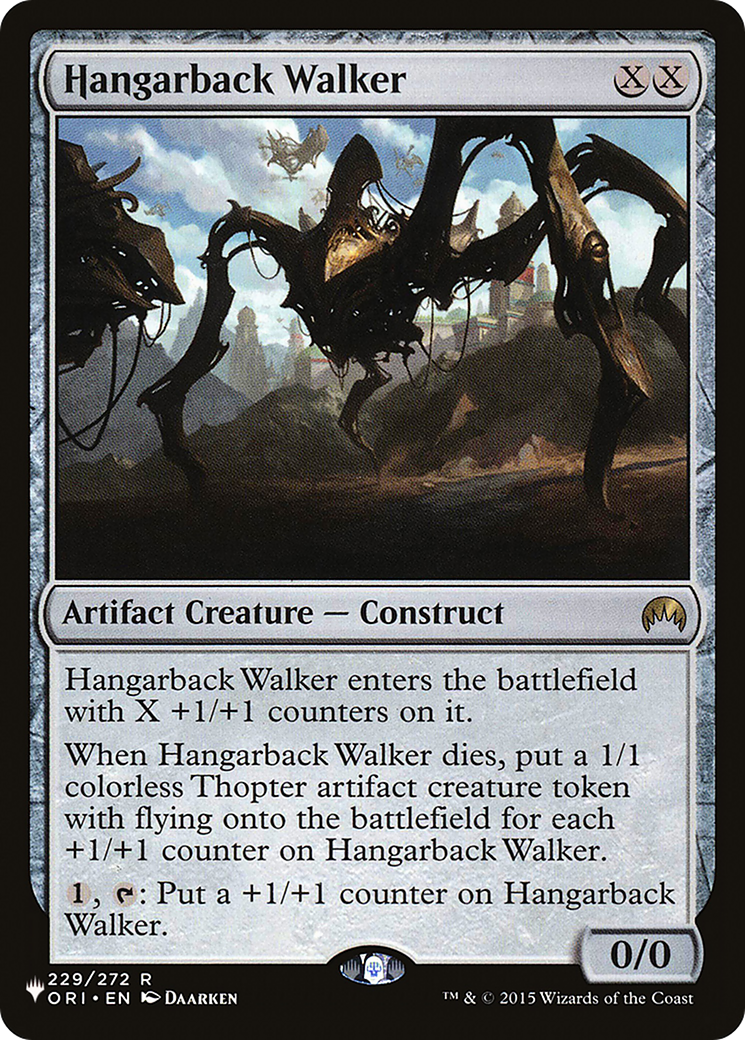 Hangarback Walker (LIST-ORI-229)  - The List
