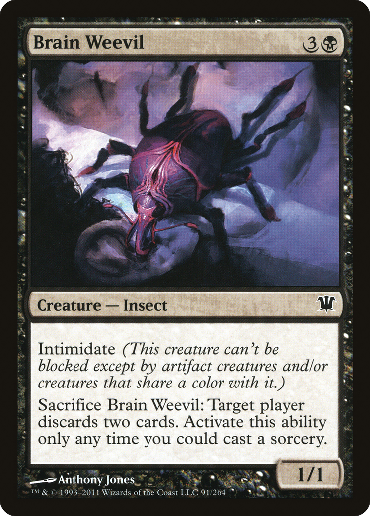 Brain Weevil (ISD-091)  - Innistrad