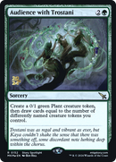 Audience with Trostani (PRE-152)  Foil - Murders at Karlov Manor Promos