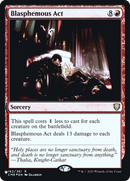 Blasphemous Act (LIST-162)  Foil - The List