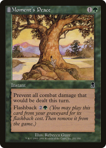 Moment's Peace (ODY-251)  Foil - Odyssey: (tombstone)