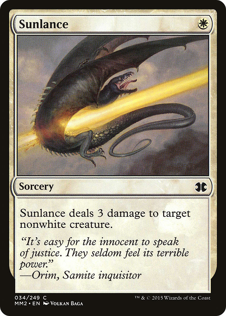 Sunlance (MM2-034)  - Modern Masters 2015