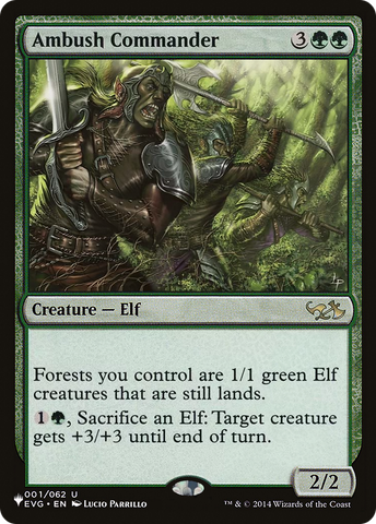 Ambush Commander (LIST-EVG-1)  - The List